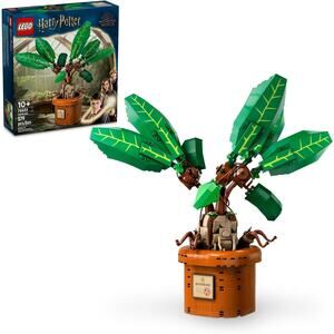 LEGO Harry Potter Mandrake Figure & Pot Plant Toy NWT